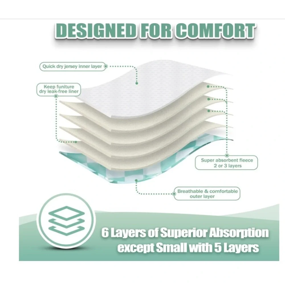 Wegreeco set diapers