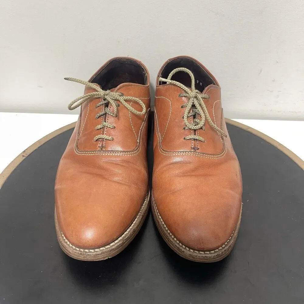 Baxter Beacon Hill Collection Oxford Shoes Men 9 M Brown Leather Brogue Derby‎
