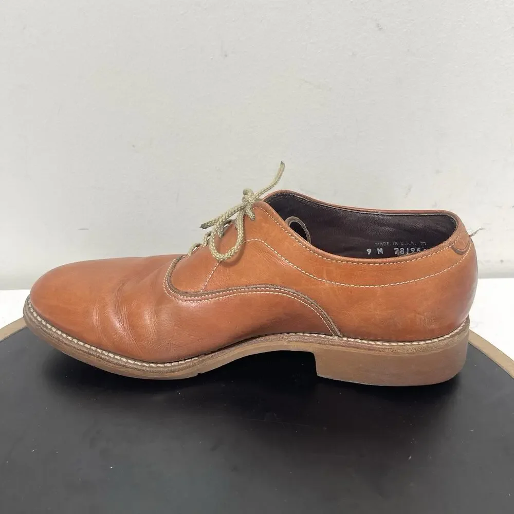 Baxter Beacon Hill Collection Oxford Shoes Men 9 M Brown Leather Brogue Derby‎