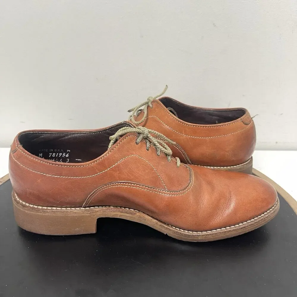 Baxter Beacon Hill Collection Oxford Shoes Men 9 M Brown Leather Brogue Derby‎