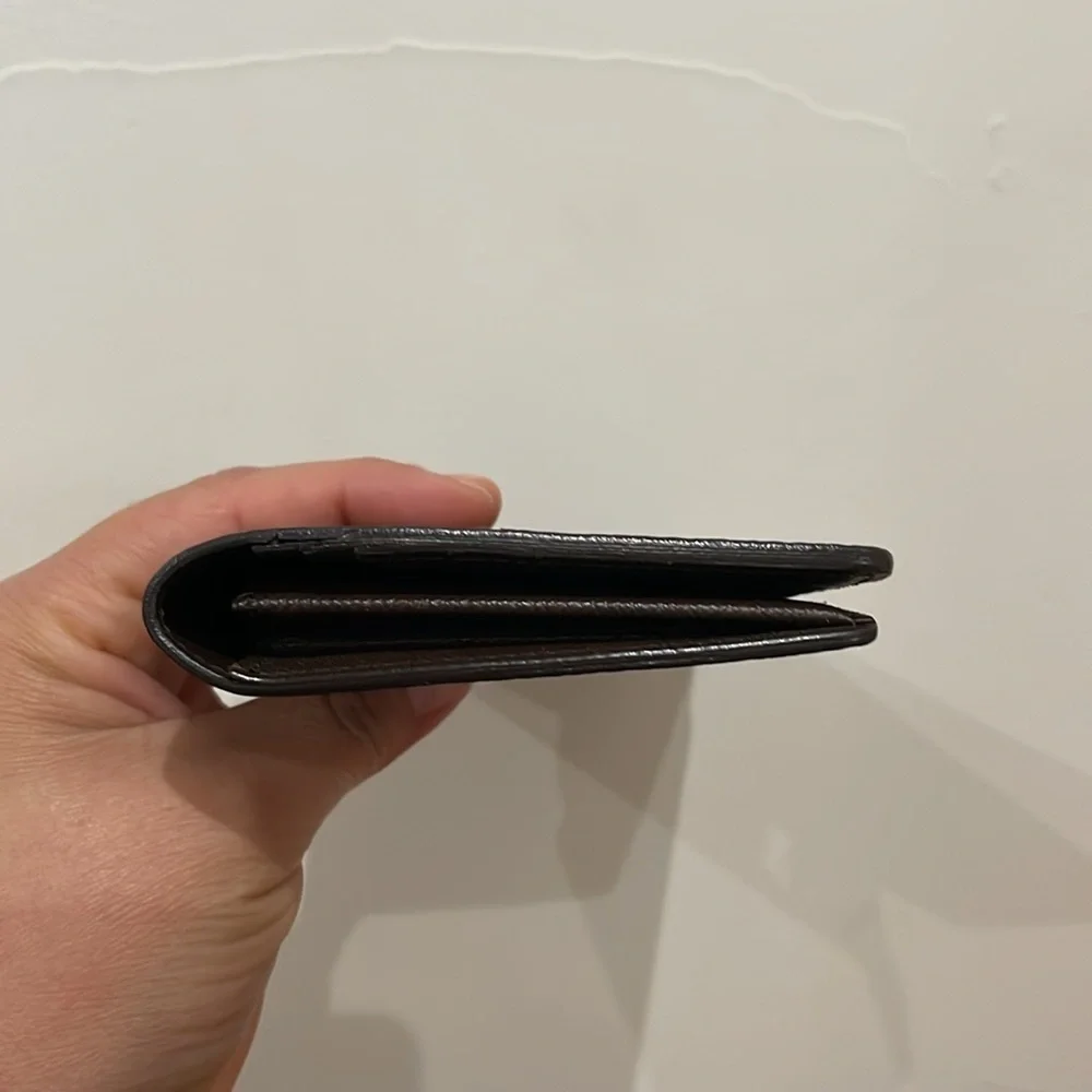 Louis Vuitton Damier Ebene Brazza Long Bifold Wallet