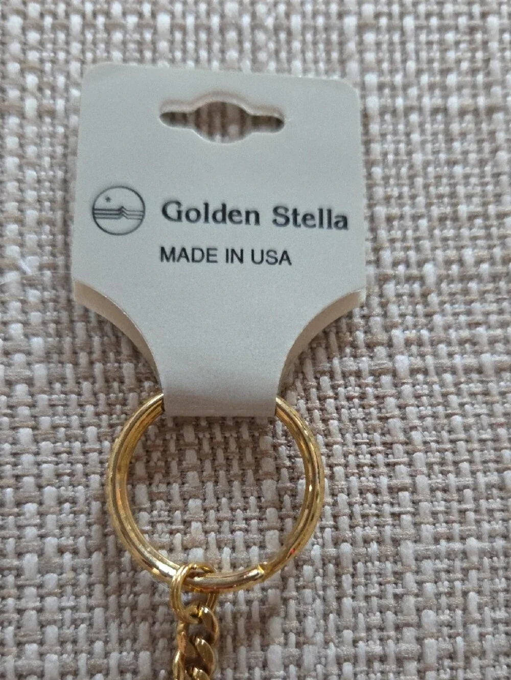 Golden Stella red hat