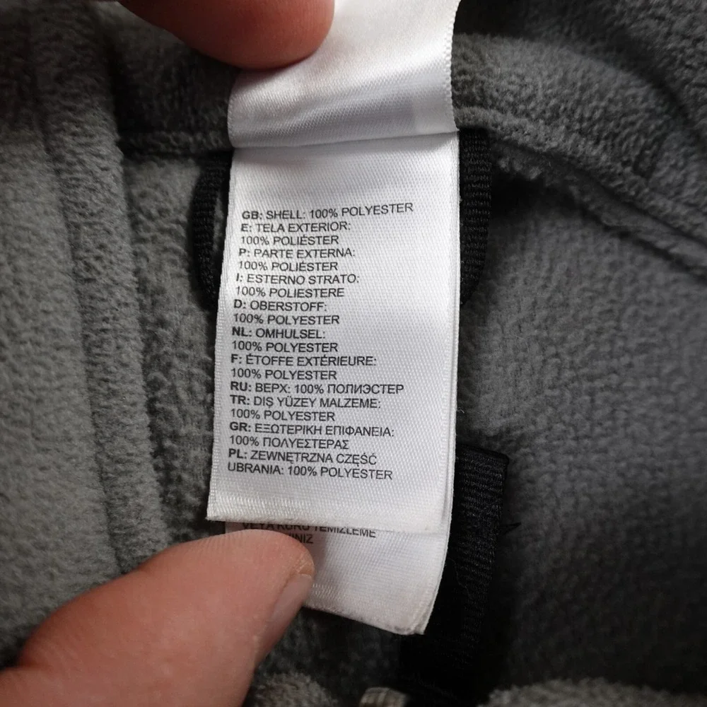 The North Face provided measurements