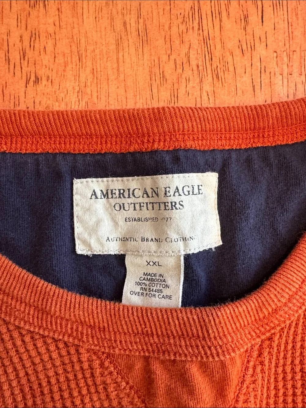 American Eagle Outfitters waffle knit