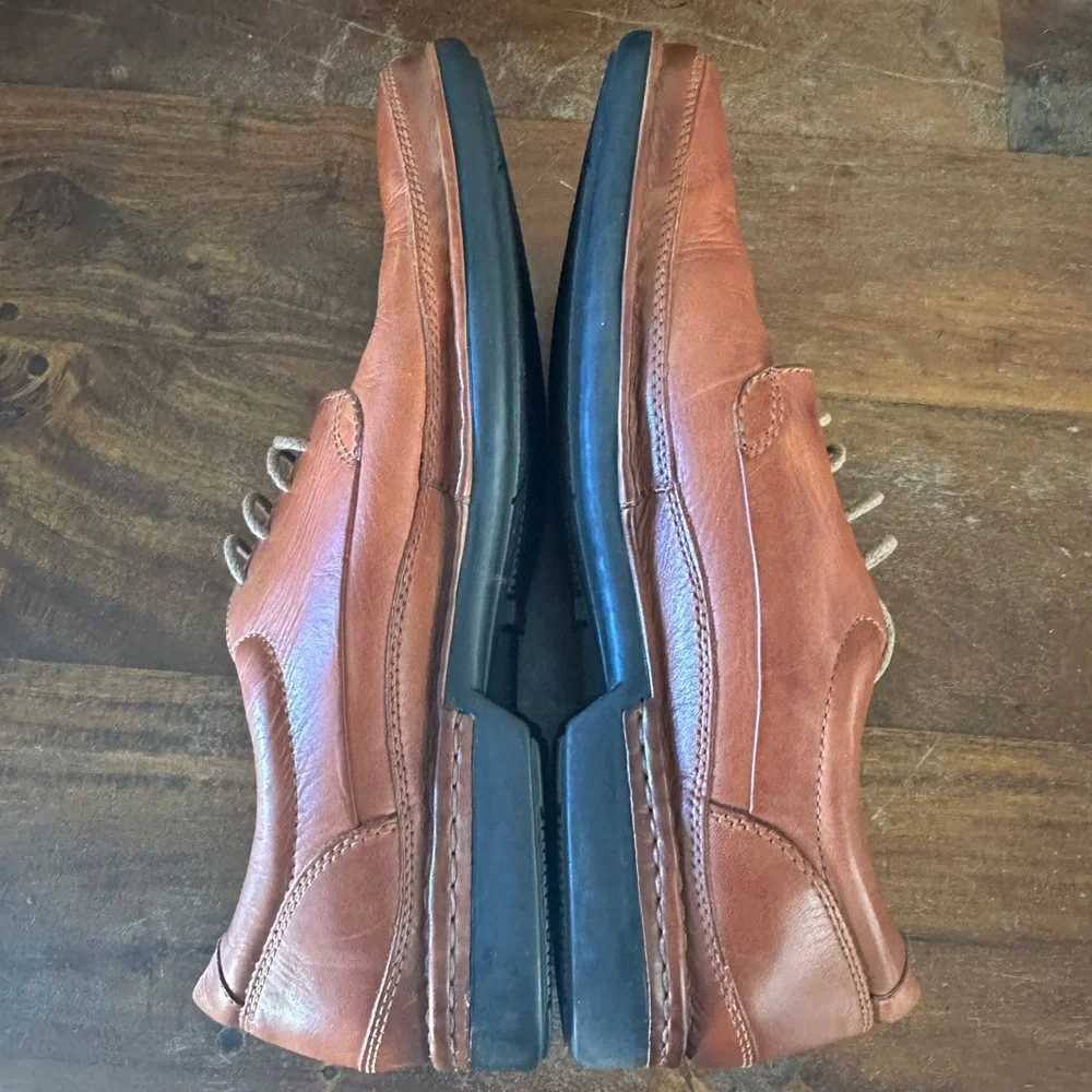 PIKOLINOS Brown Leather Oxford Shoes with Classic Design Size 45‎