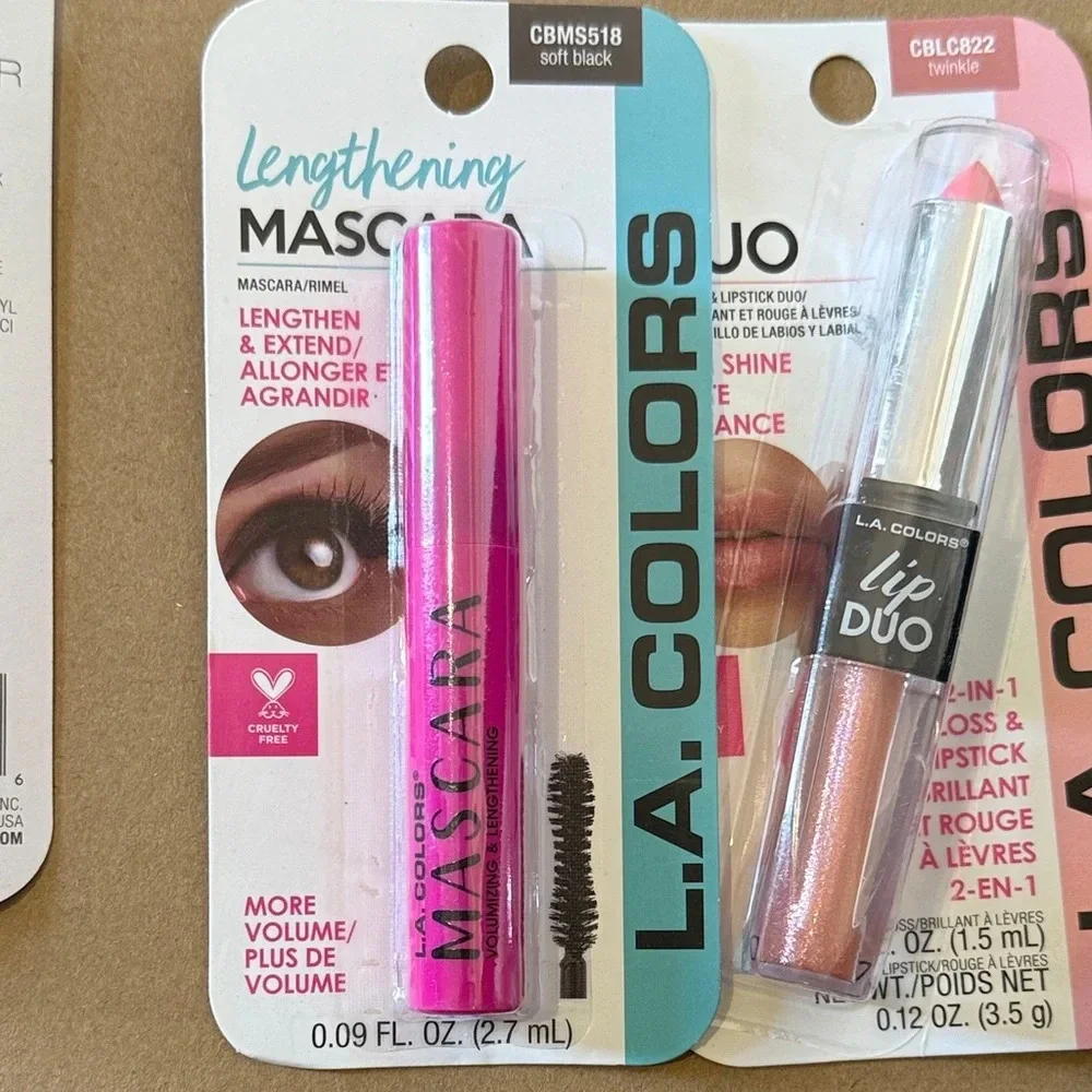 L.A. Colors Makeup Collection with Lip and Eye Essentials