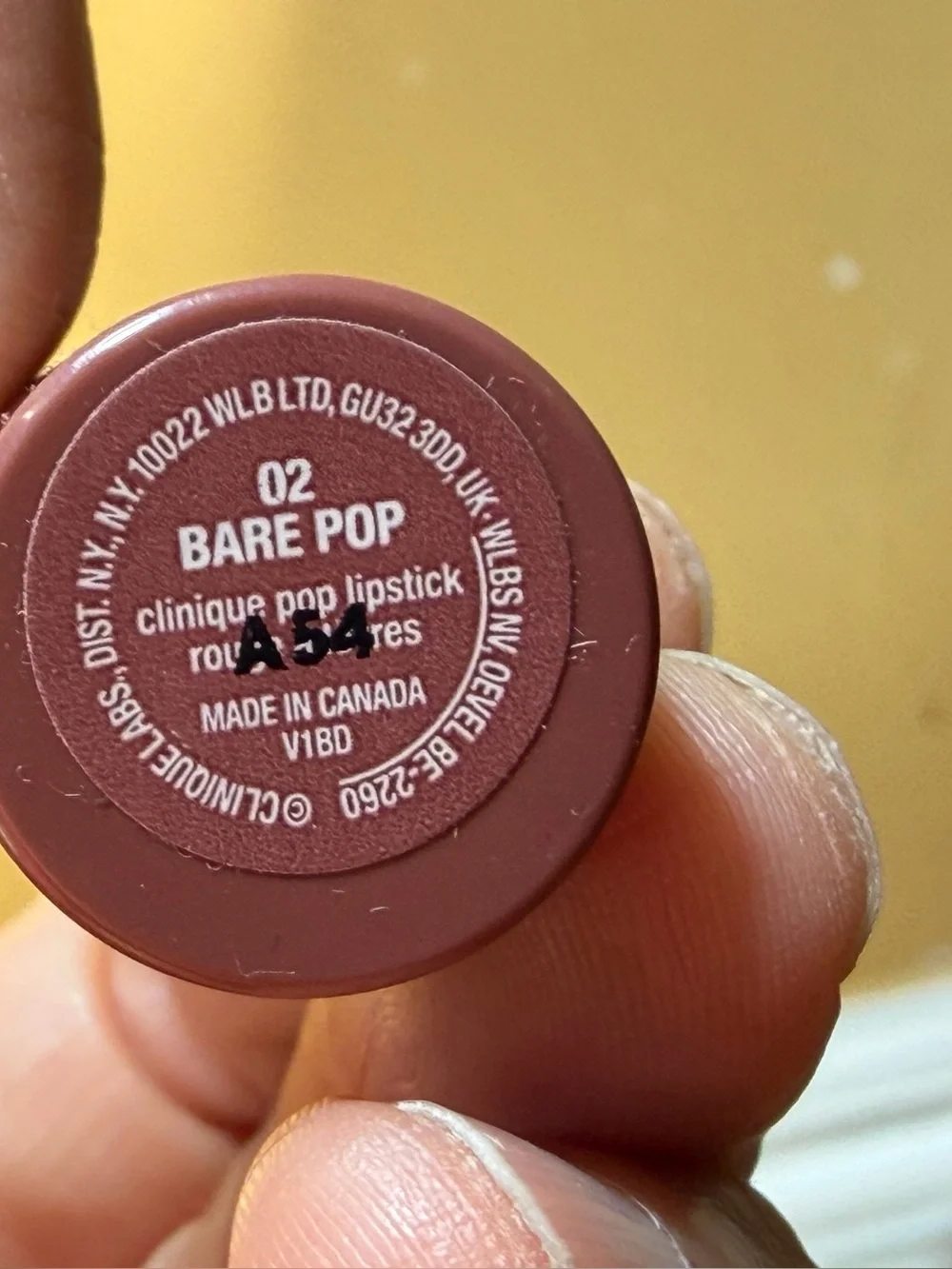 Clinique bare pop