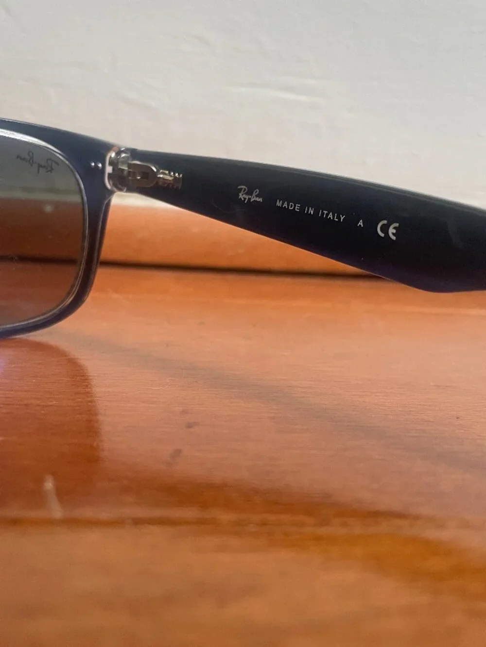 Ray-Ban matte blue