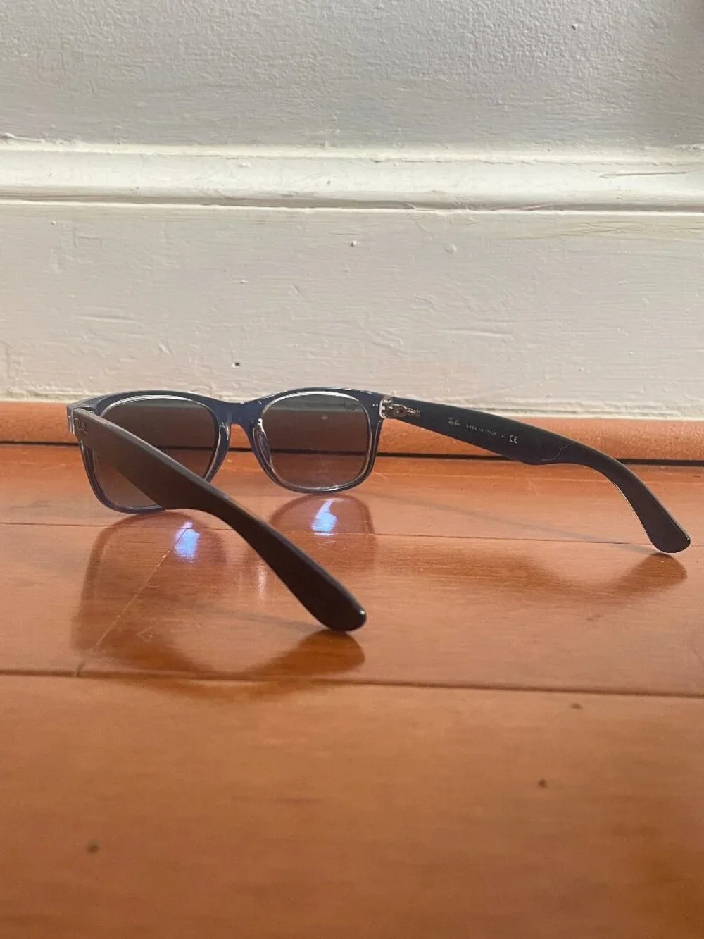 Ray-Ban matte blue
