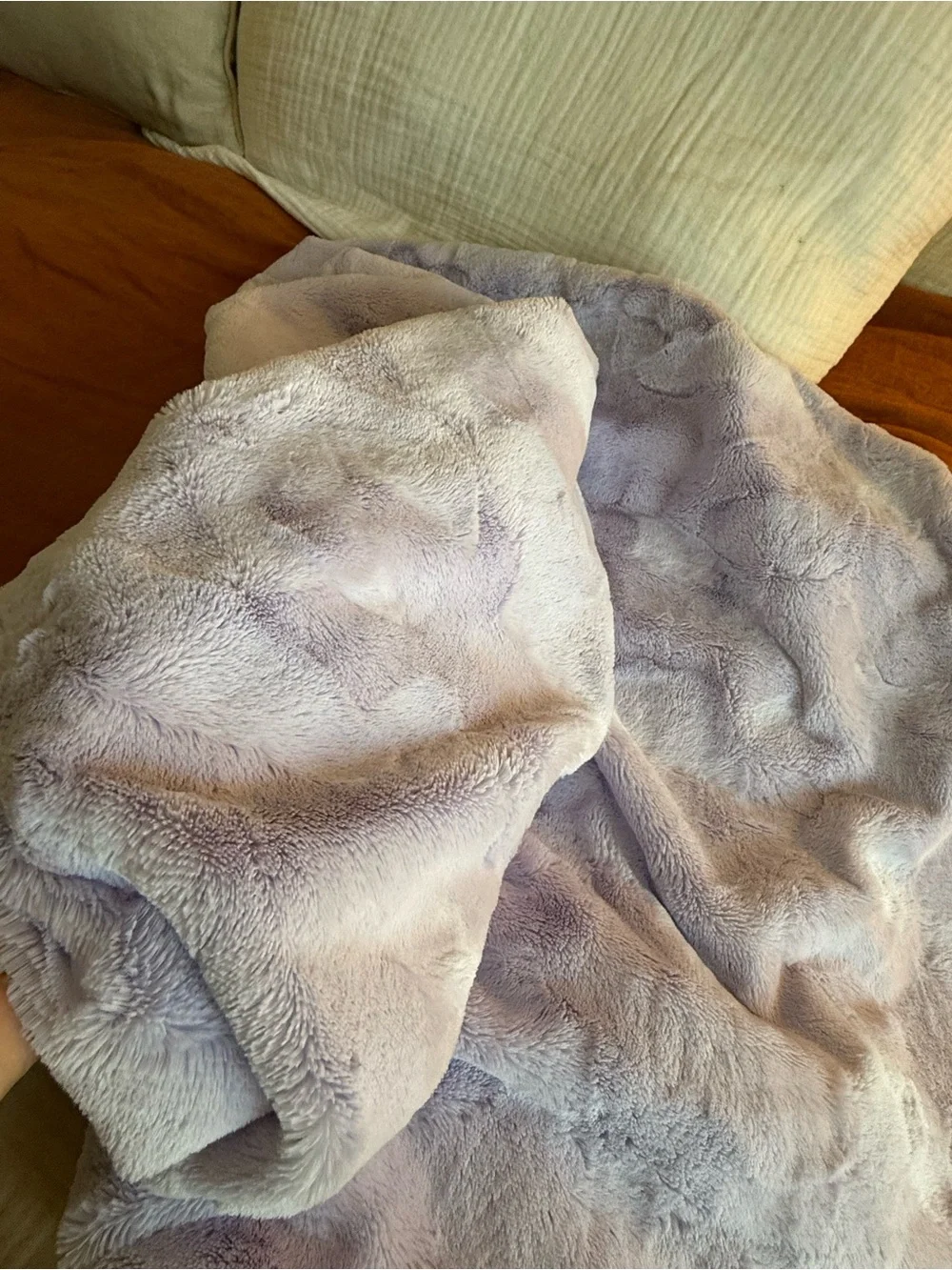 Minky crib sheet Lavender -Soft Baby Bedding