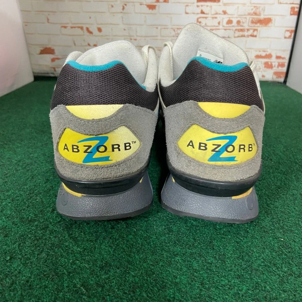 New Balance 878 Mens 10.5 Grey Teal ML878AAC ABZORB Running Shoes