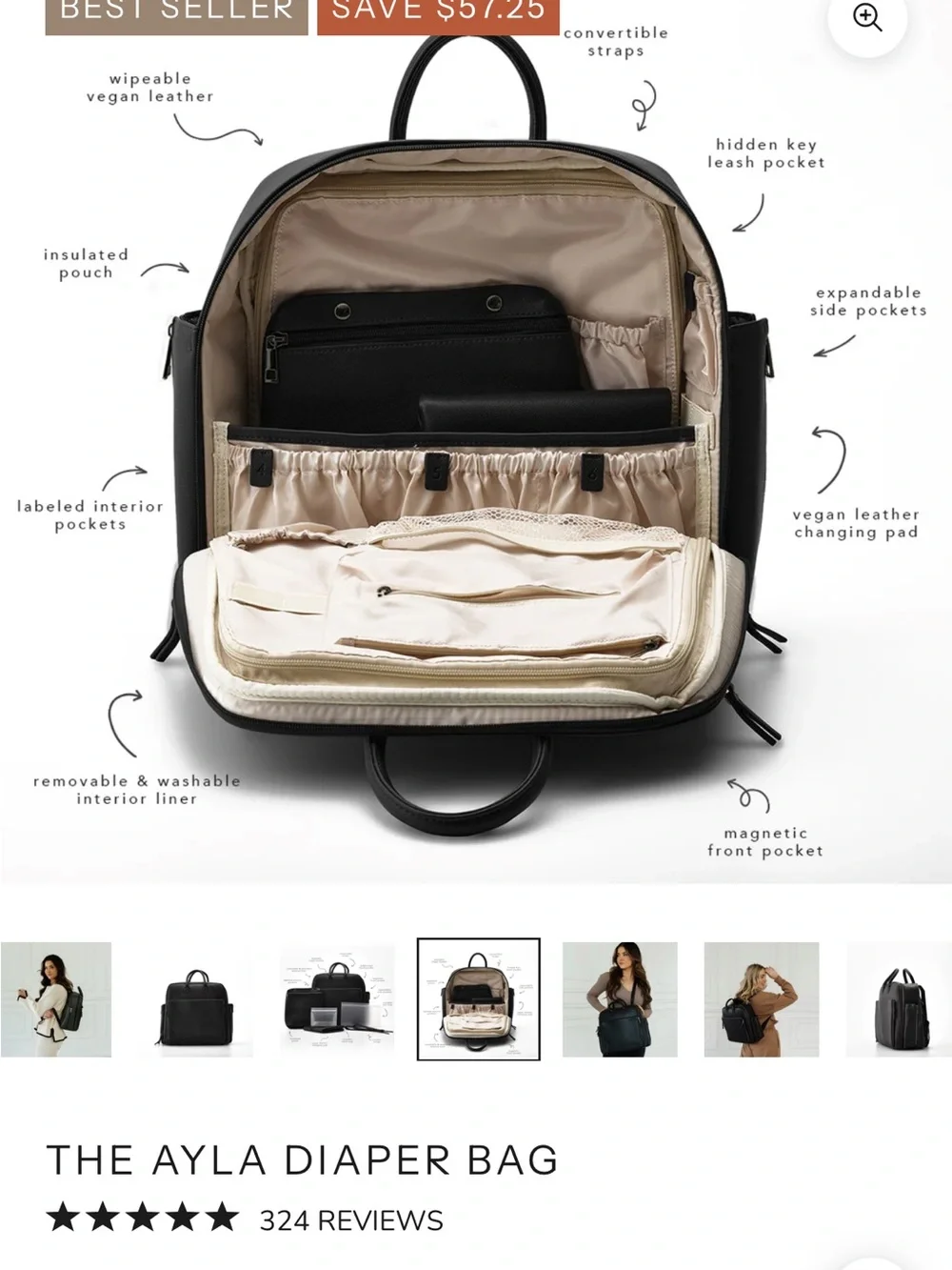 Ayla & Co sleek black
