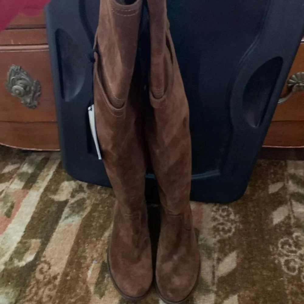 Frye Molly Suede Over the Knee Boot