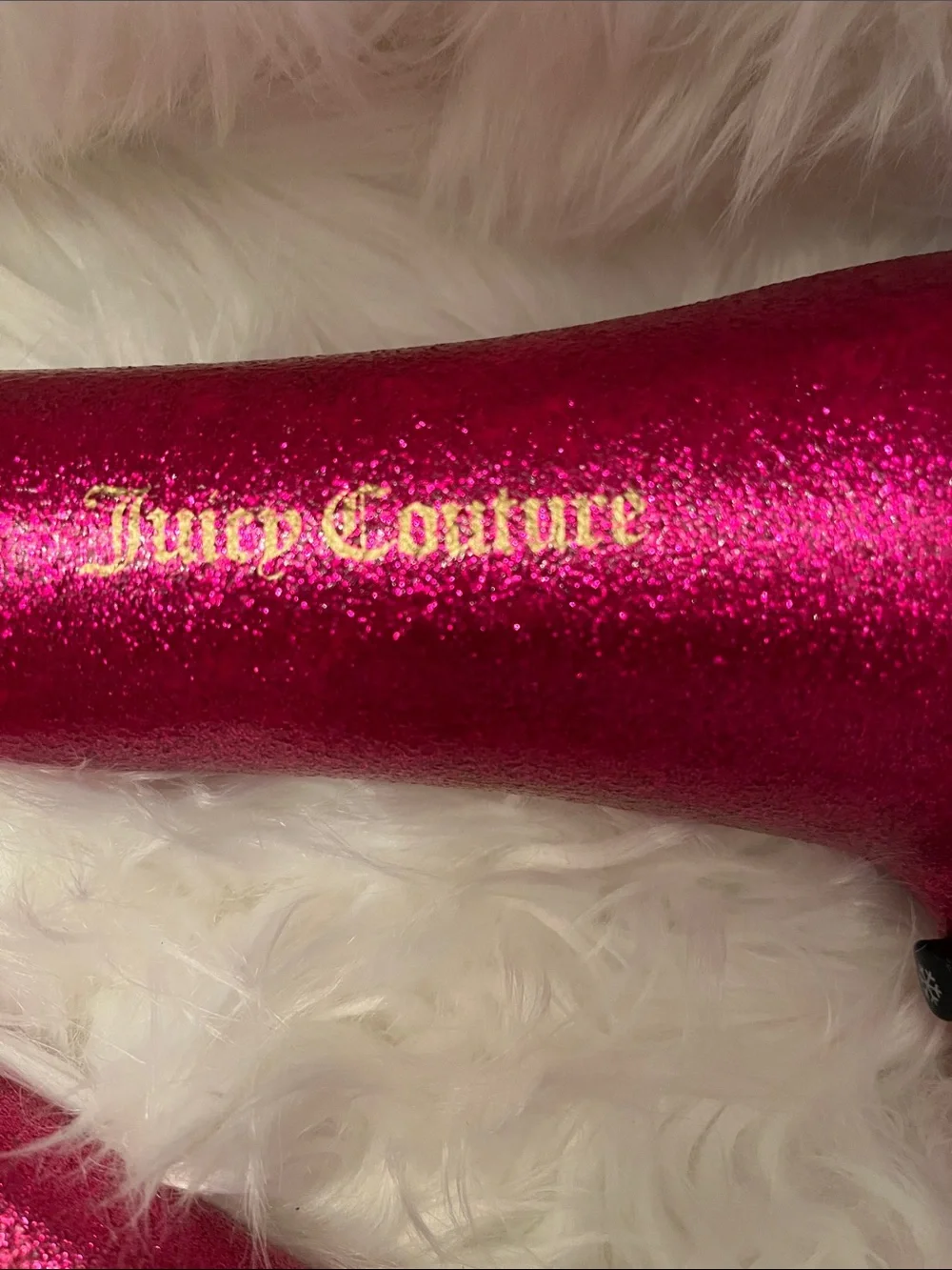 Juicy Couture glitter finish