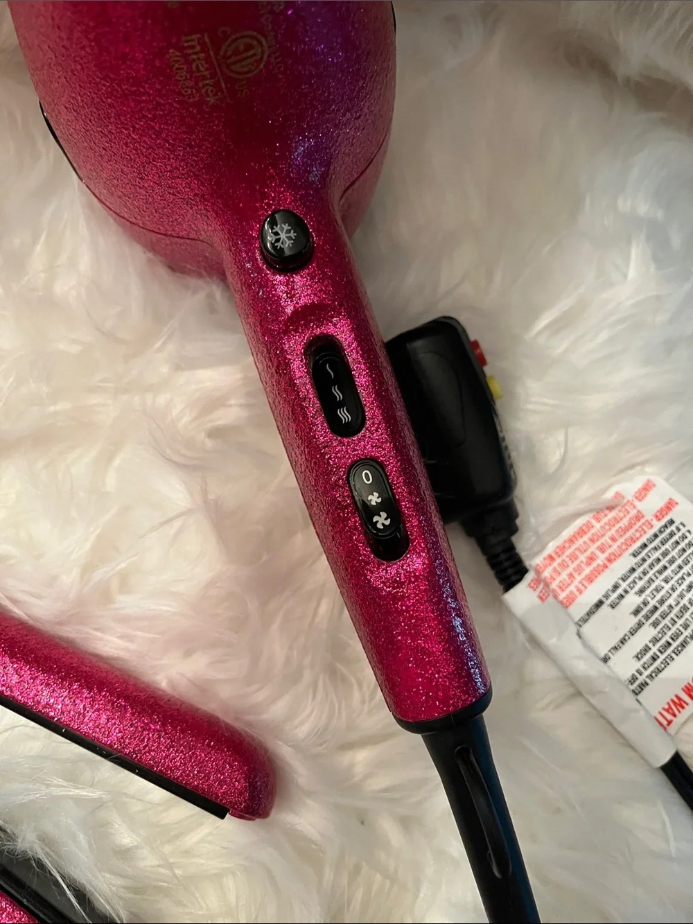 Juicy Couture glitter finish