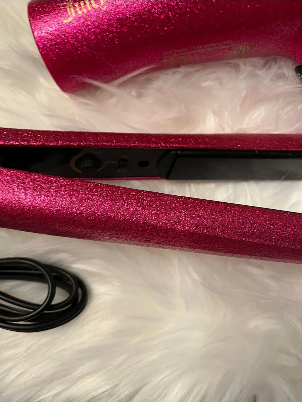 Juicy Couture glitter finish