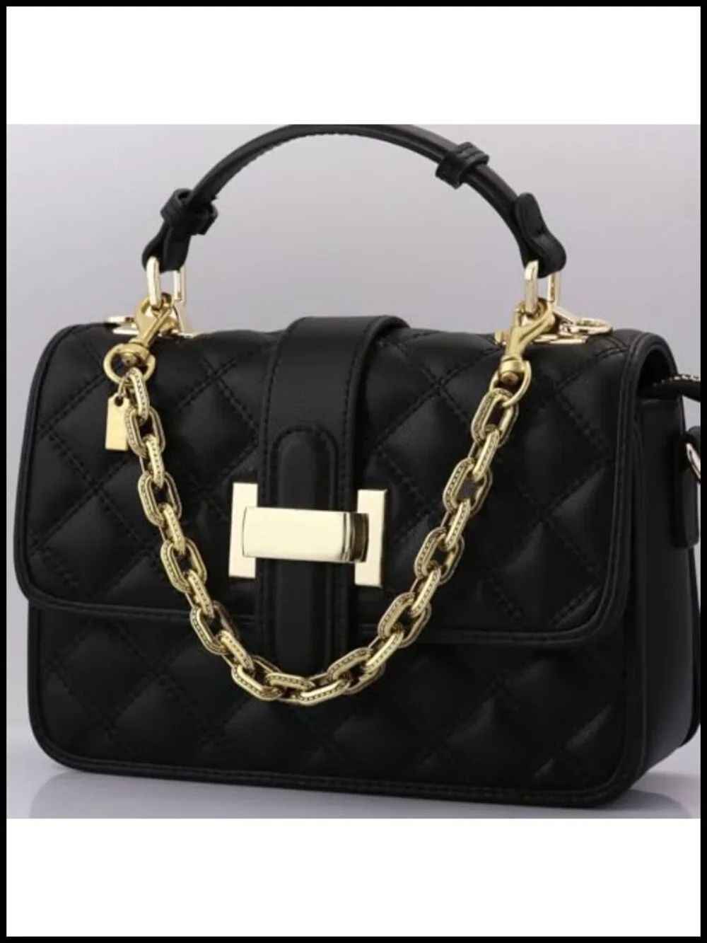 Gold O-Chain Bag Charm Extender - Purse Keychain Accessory