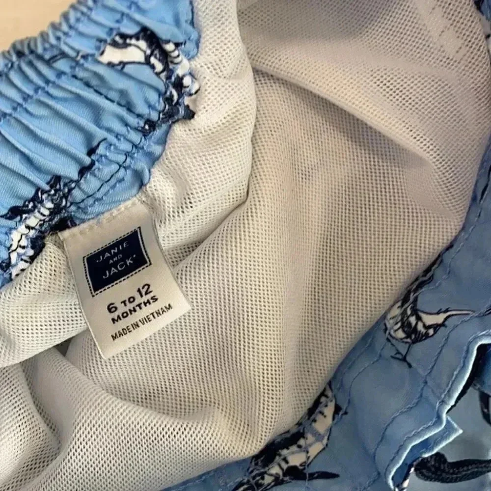 Janie and Jack swim shorts