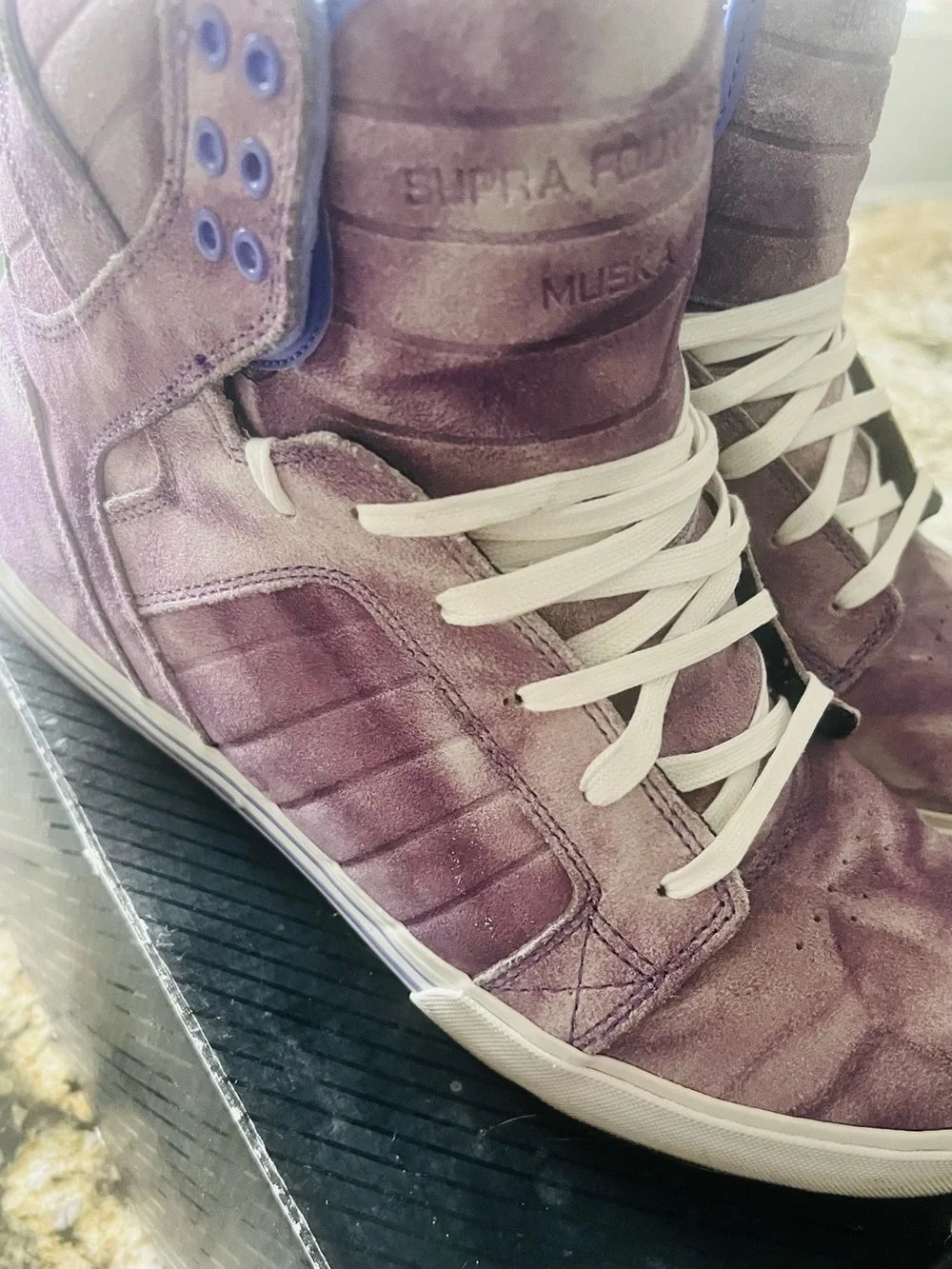 Supra Skytop Chad Muska Pro Purple Tie Dye (Limited) US  Size 11 w/box RARE