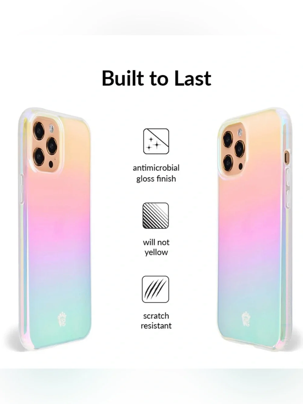 Velvet Caviar White Opal iPhone 13 Pro Max Case
