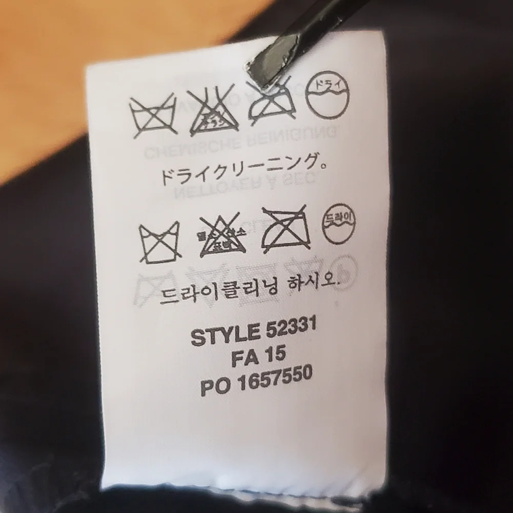 J. Crew hidden size side
