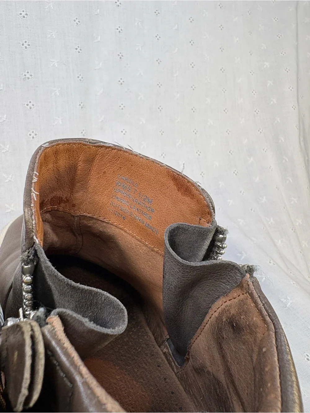 gentle souls brown leather