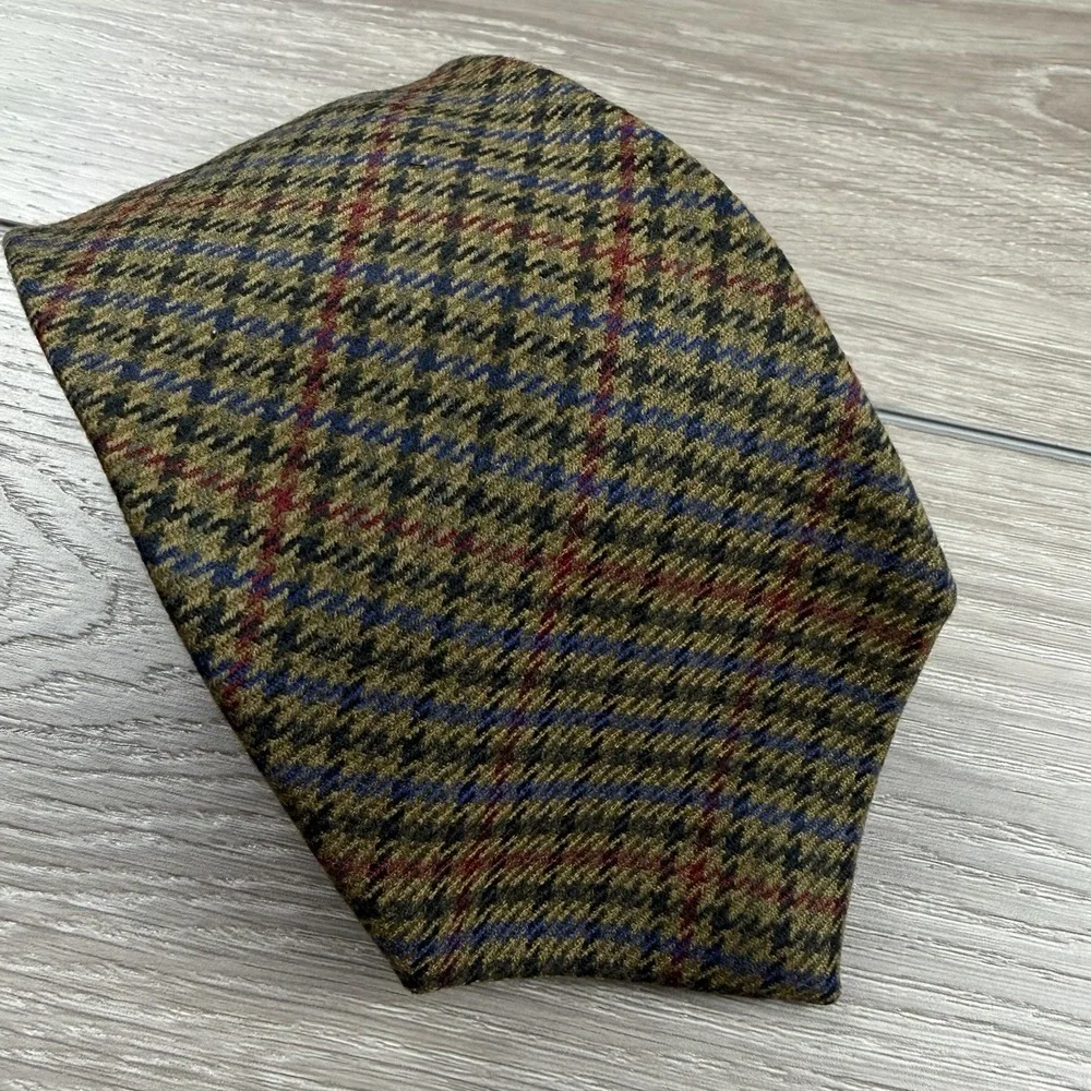 Robert Talbott Men's Best Of Class H.Stockton Wool Cashmere Necktie Multicolor