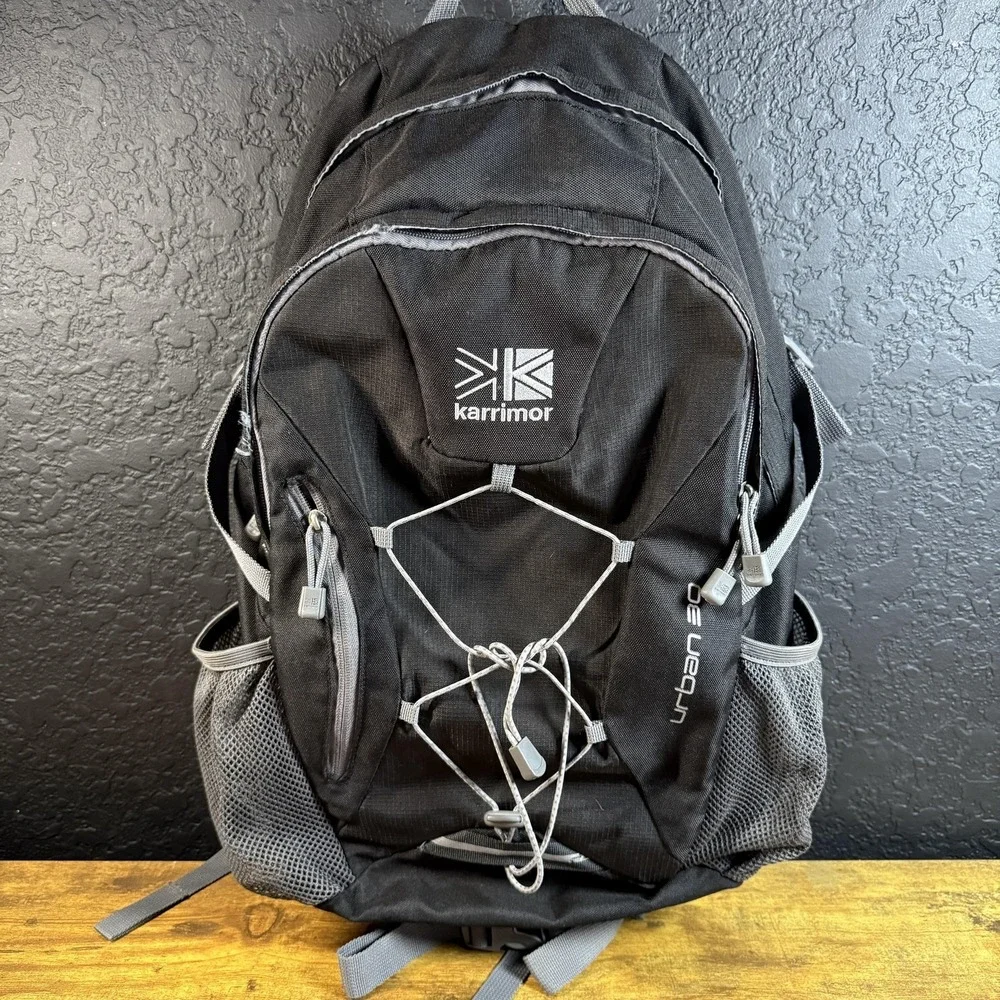 Karrimor Urban Metro 30 Black‎ Nylon Backpack 30L Unisex OS