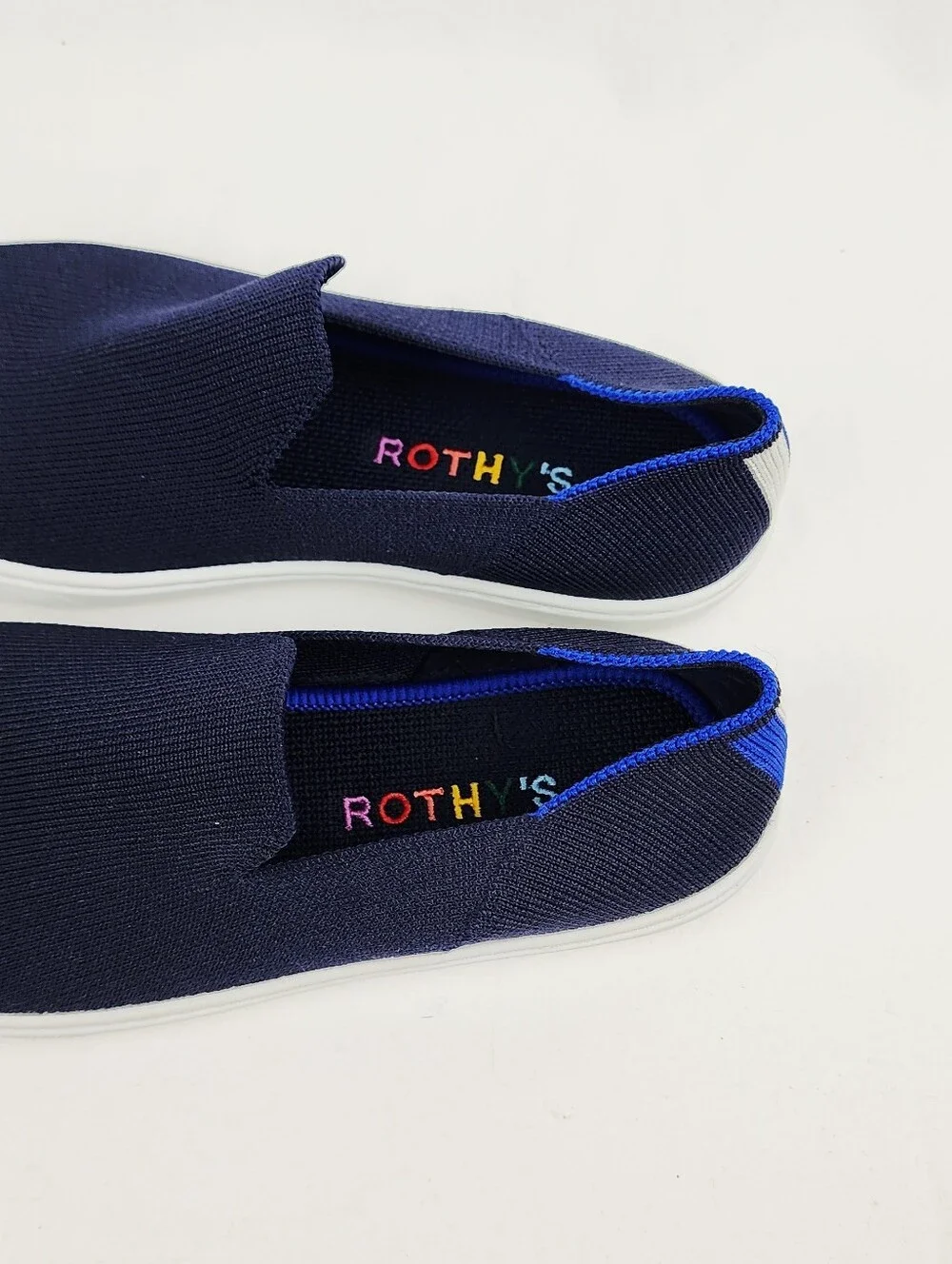 Rothy's Kids Navy Slip-On Sneakers