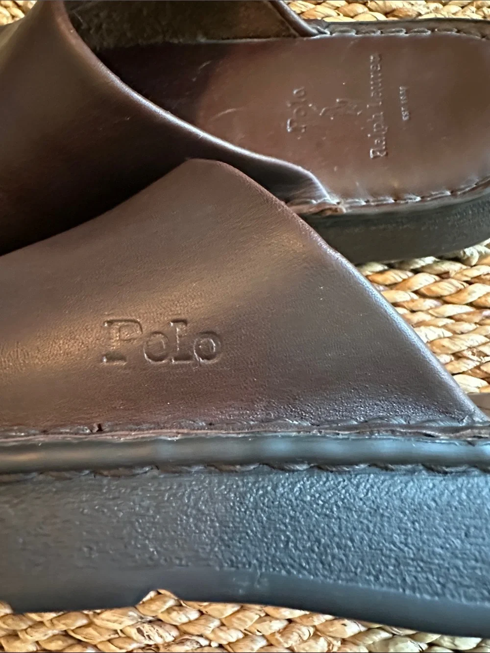 Polo Ralph Lauren smooth brown
