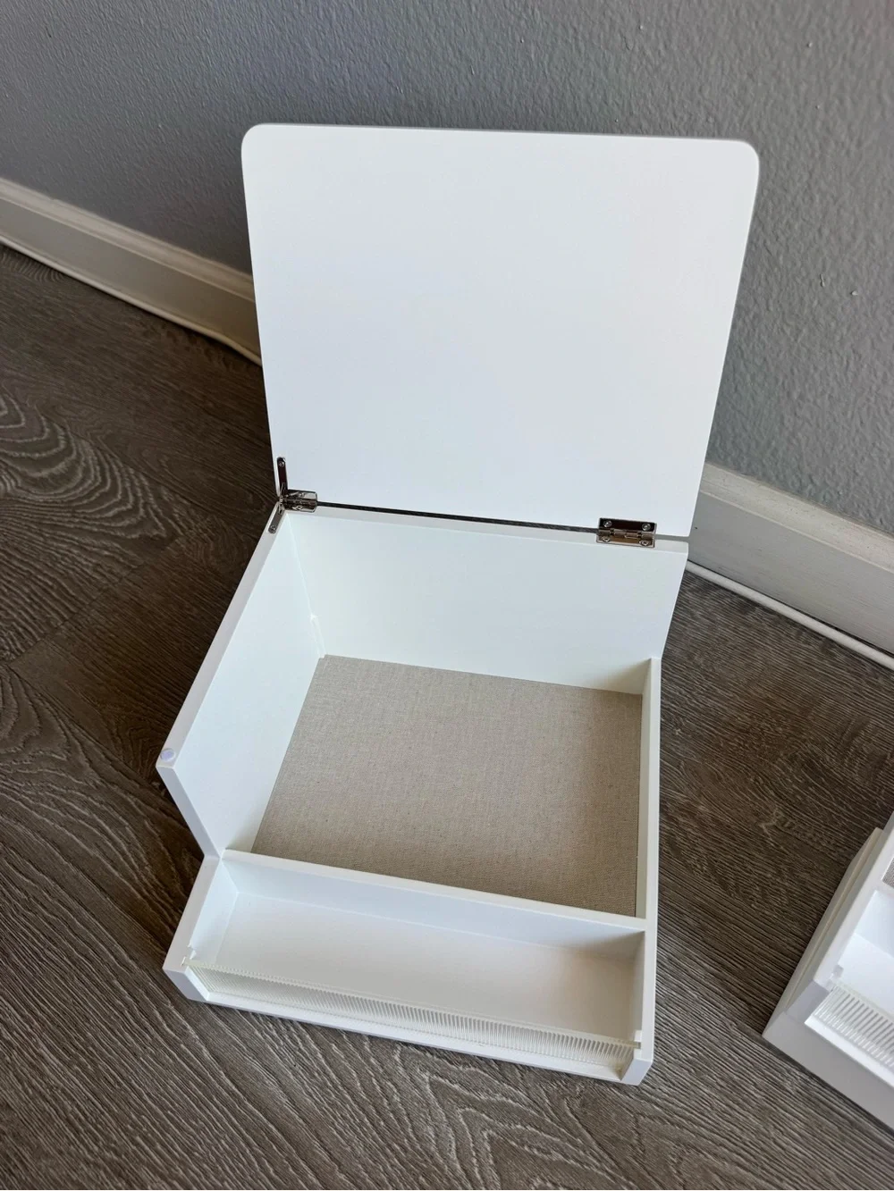 Umbra Malibu Storage Box Jewelry Organizer in White