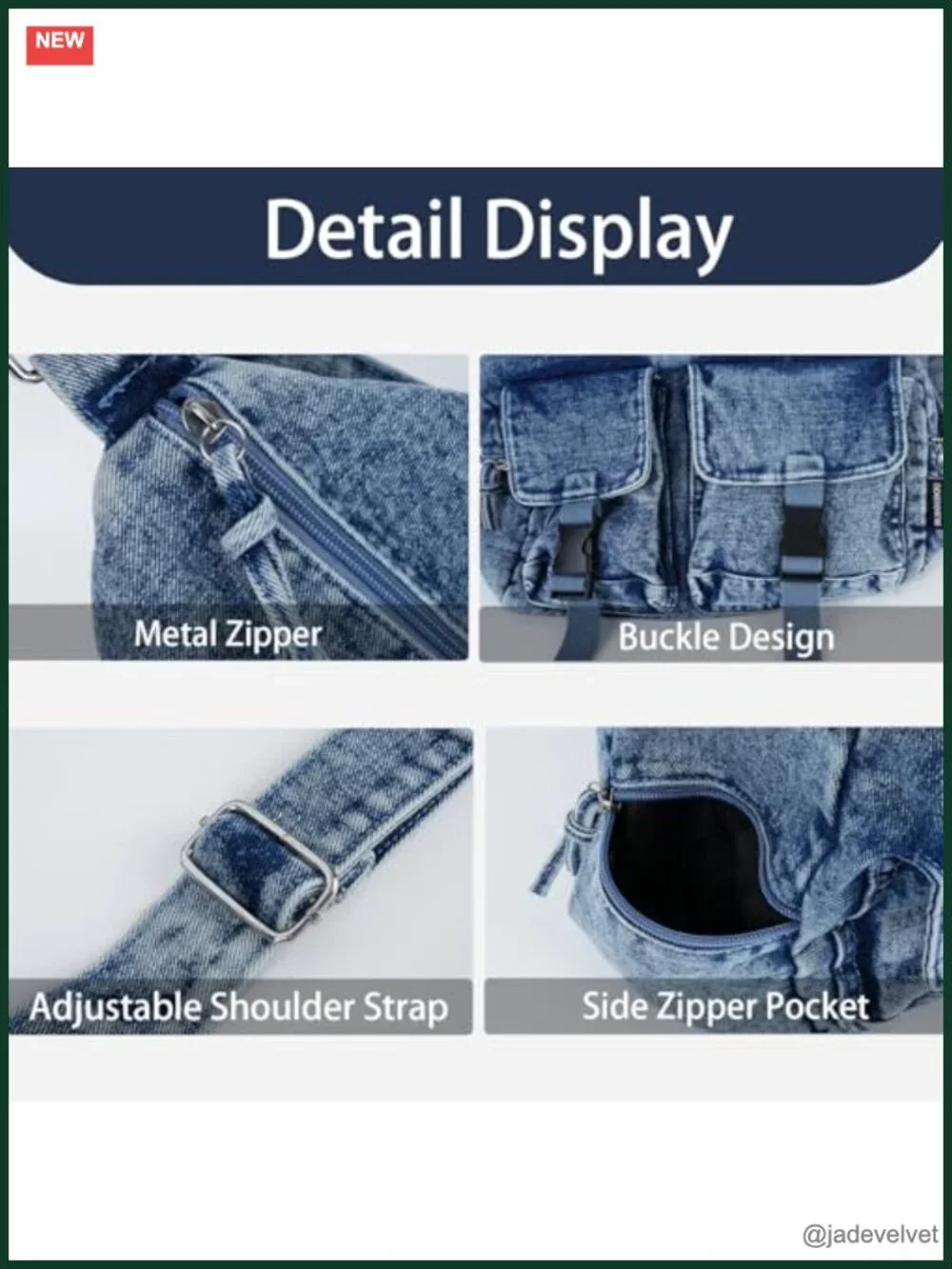 N/A 👜 denim
