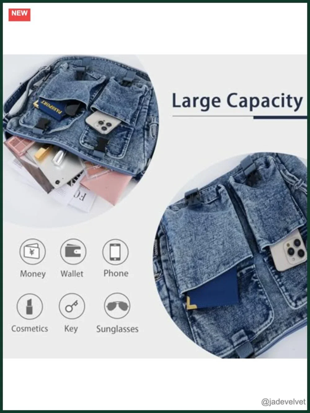 N/A 👜 denim