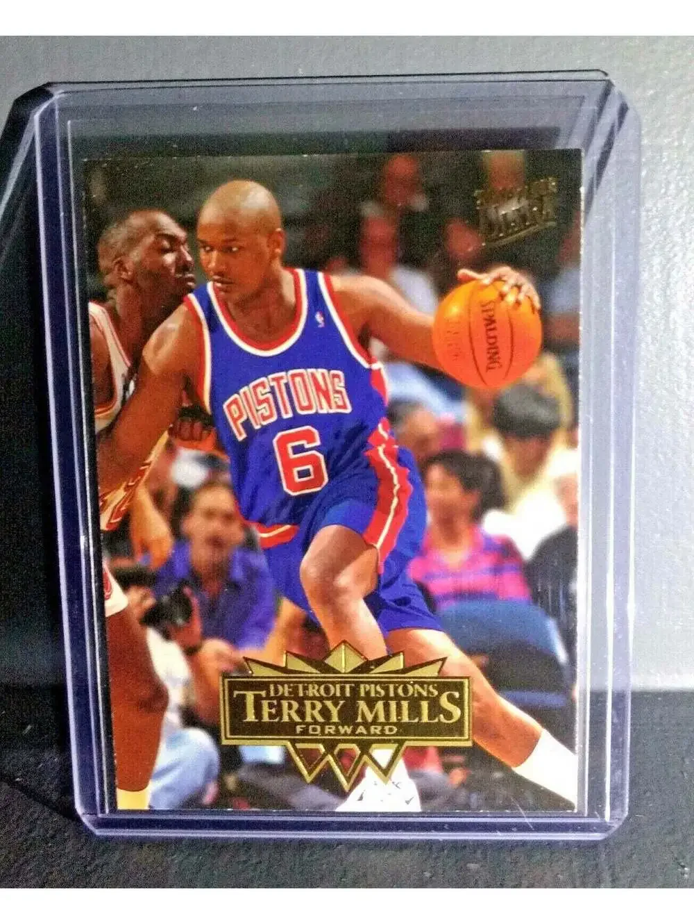 1995-96 Terry Mills Fleer Ultra #55 Basketball Card