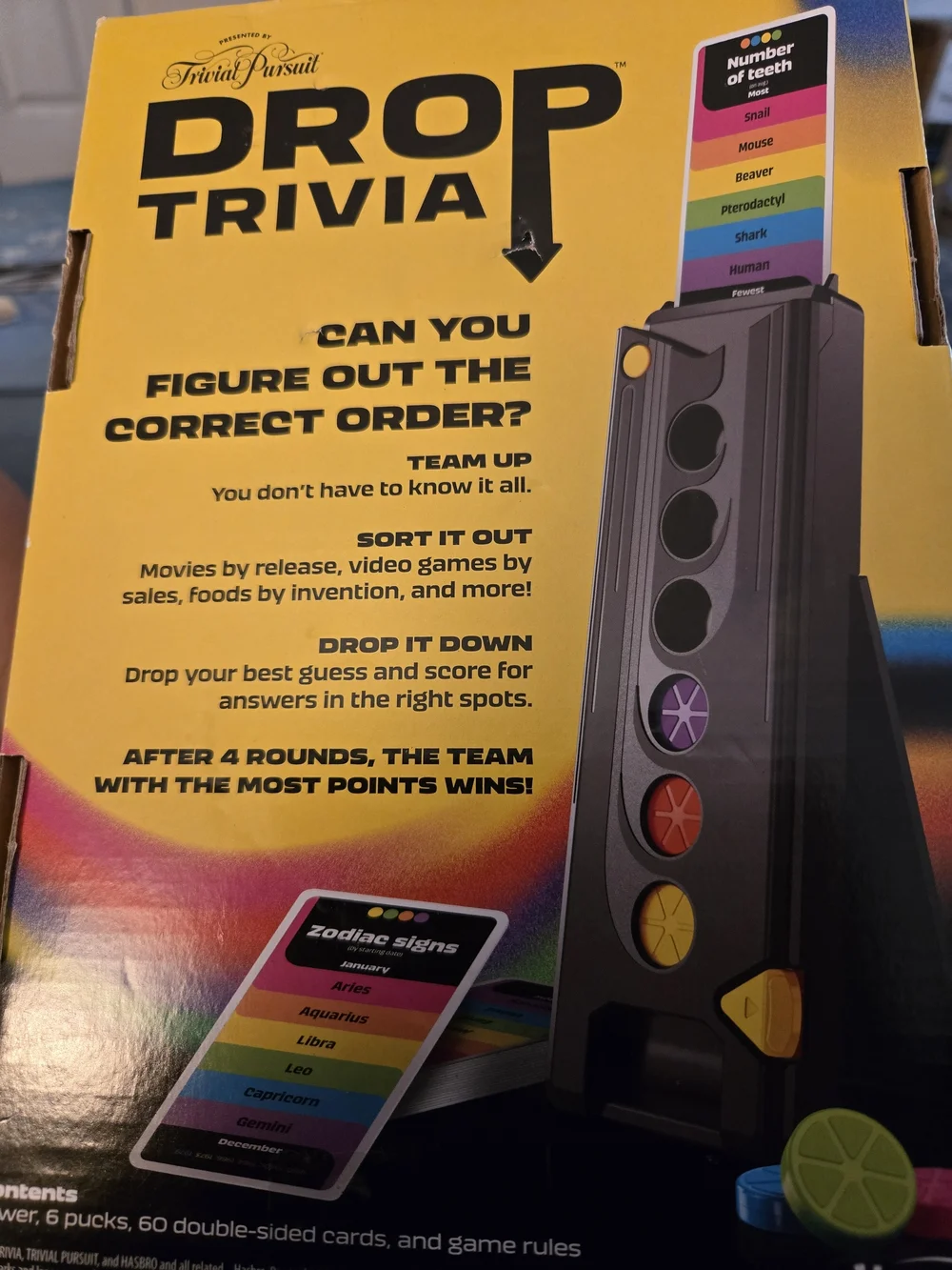 Hasbro drop trivia