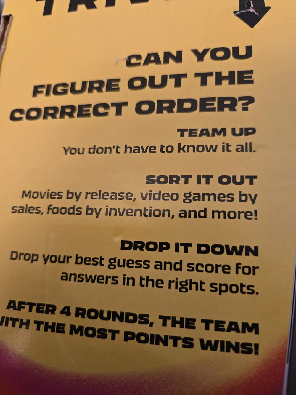 Hasbro drop trivia