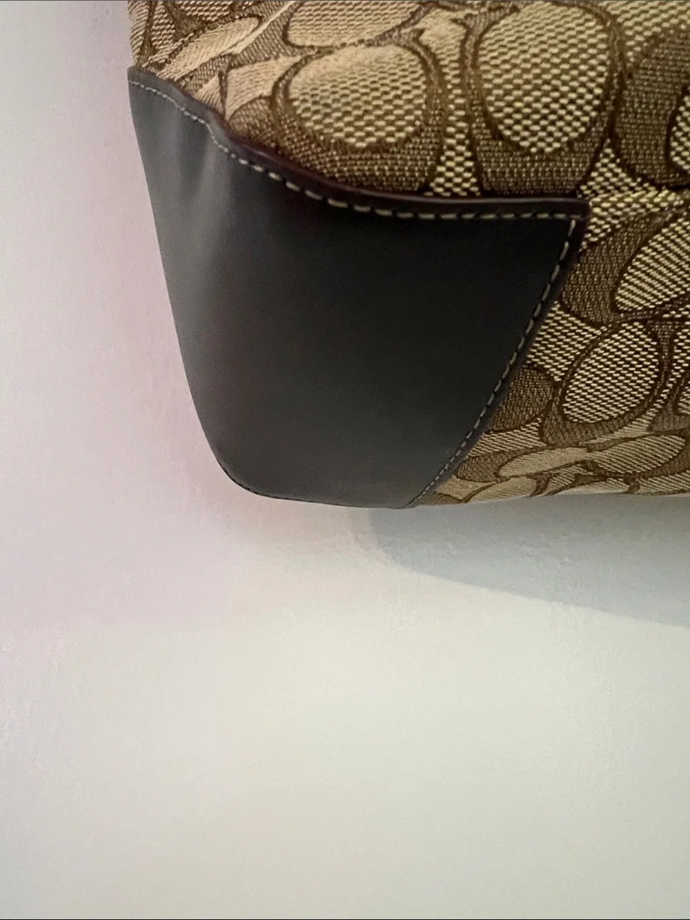 Coach tote signature