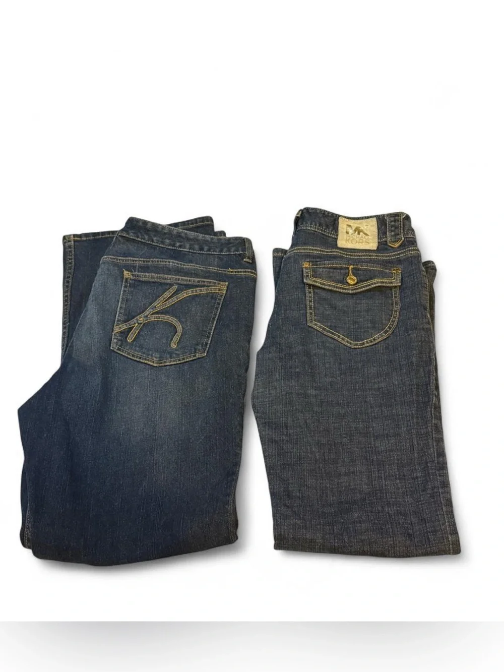 Michael Kors Women’s Dark Blue Denim Jeans - Pair