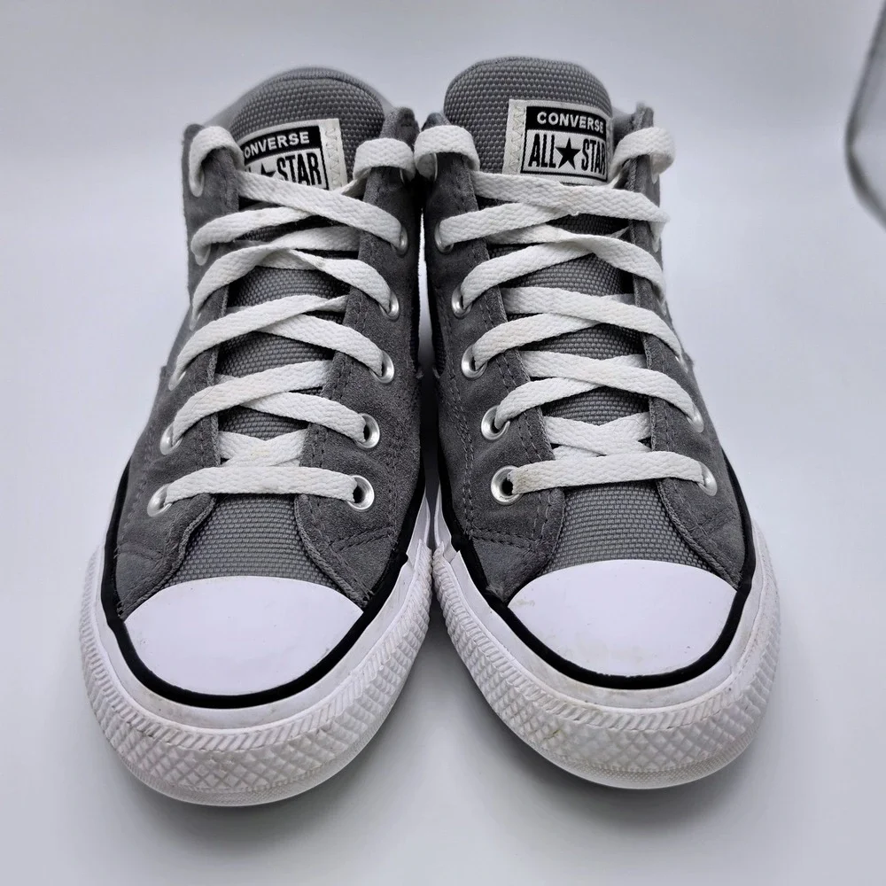 Converse All Star Madison Sneaker Mens 5 Womens 7 Grey Excellent Mid Top A09499C