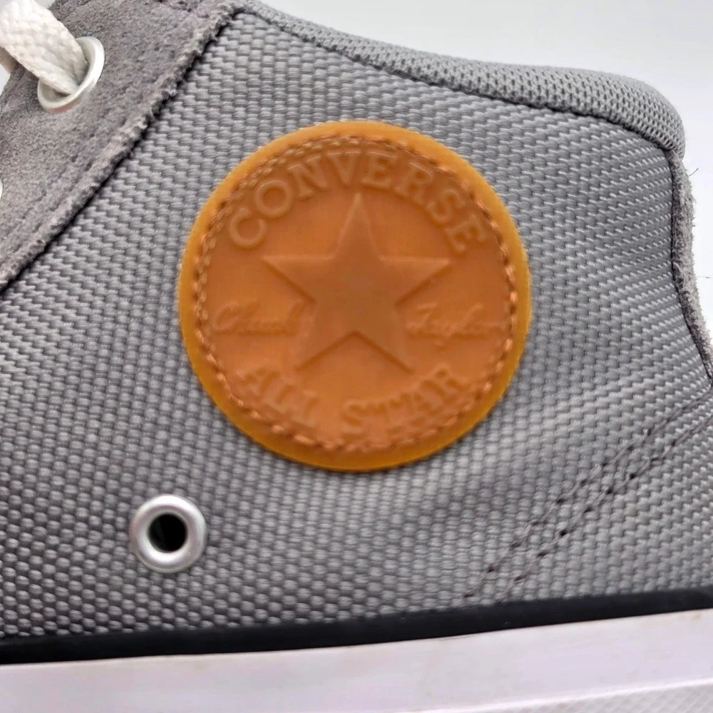 Converse All Star Madison Sneaker Mens 5 Womens 7 Grey Excellent Mid Top A09499C