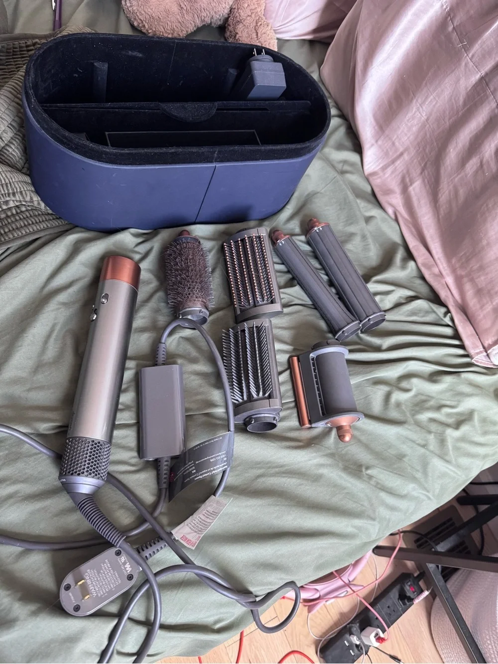Dyson branded hair
