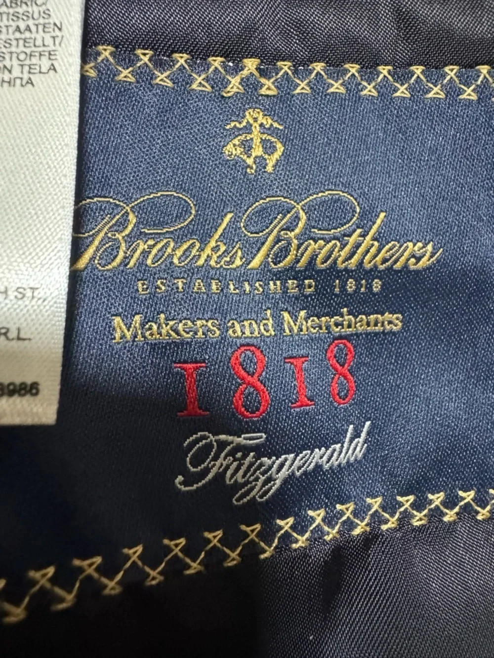 Brooks Brothers wool luxury