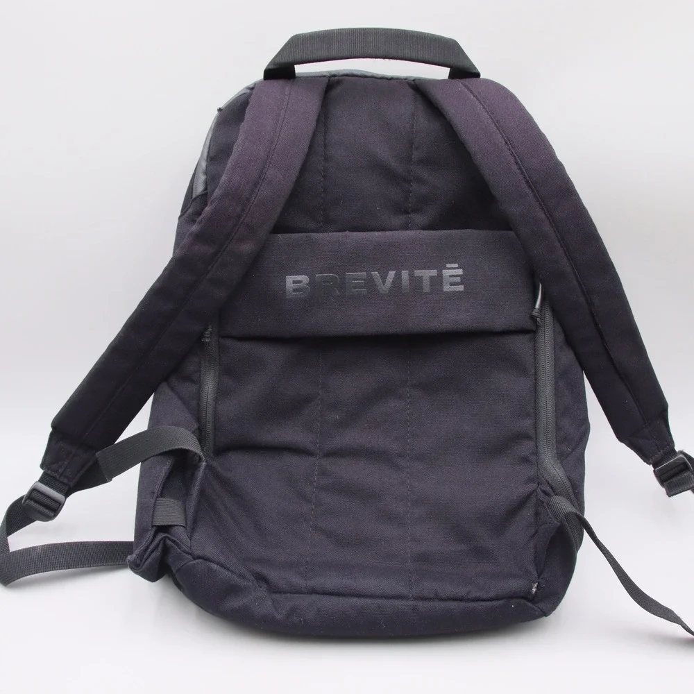 Brevite The Camera Backpack Triple Black Adjustable Straps *READ