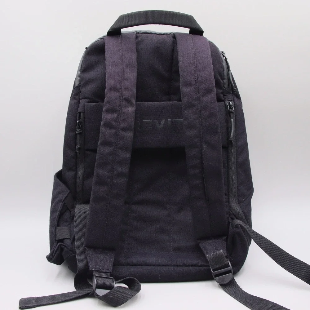 Brevite The Camera Backpack Triple Black Adjustable Straps *READ