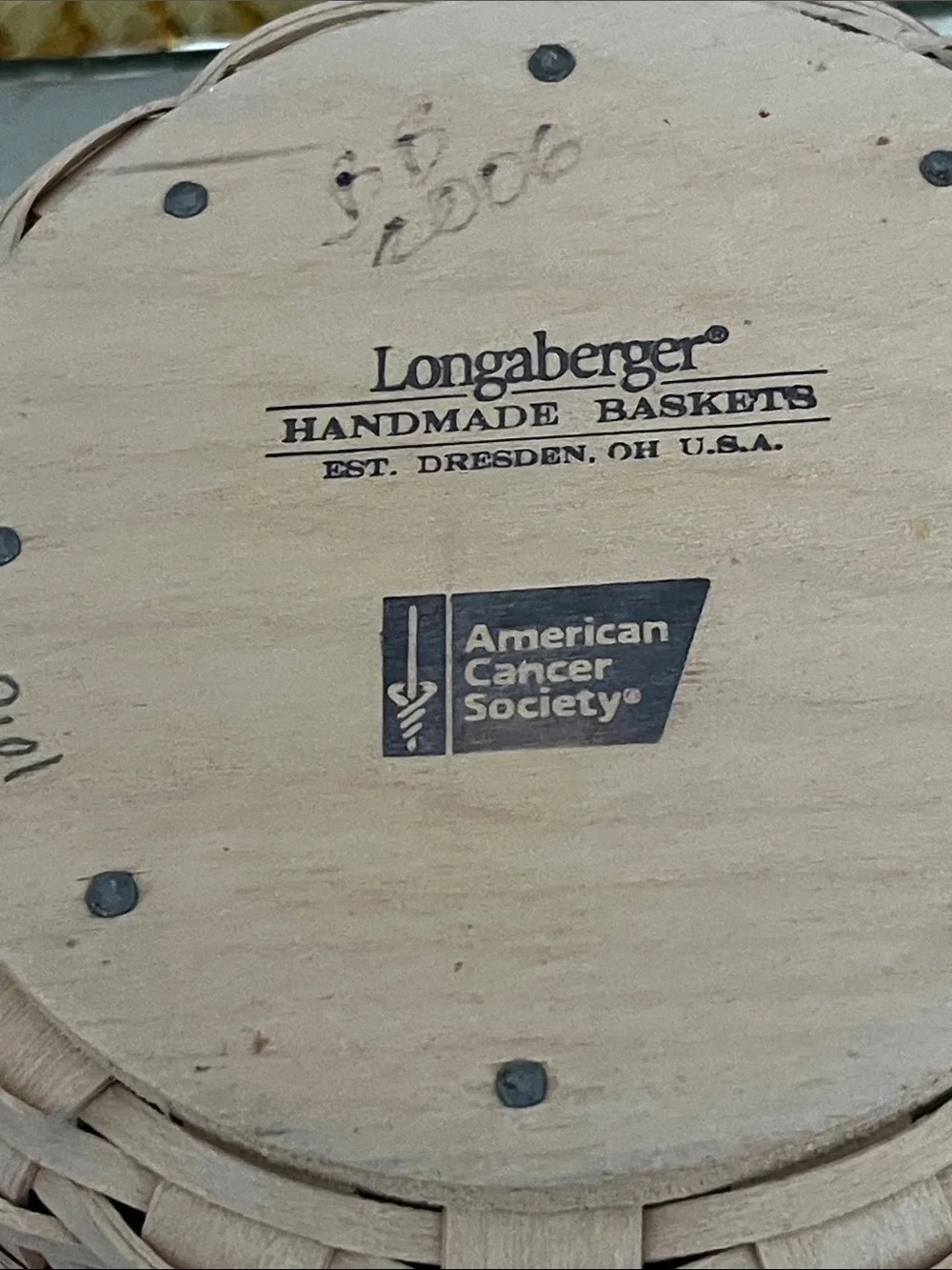Longaberger trim vintage