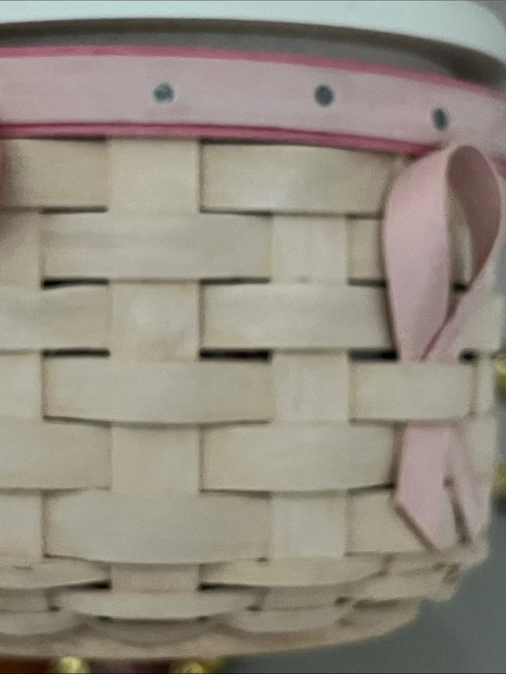 Longaberger basket interior decorative