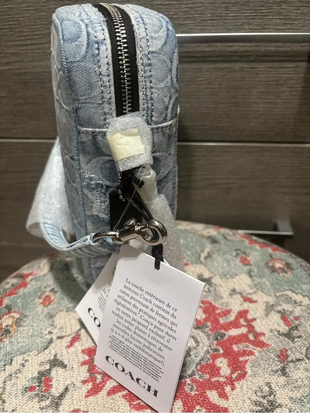 Coach light blue