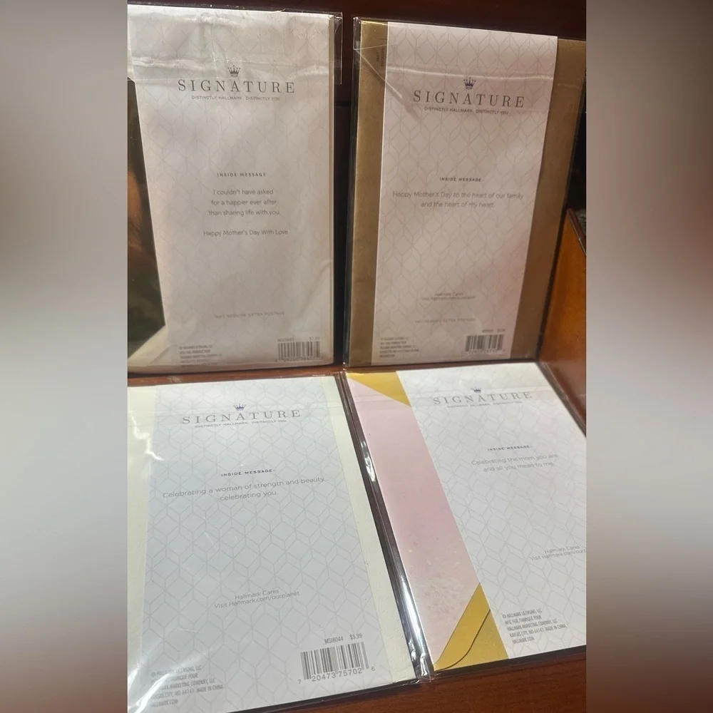 Hallmark signature cards