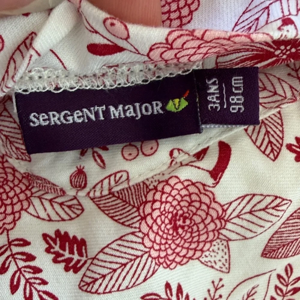 Sergent Major discoloration spot