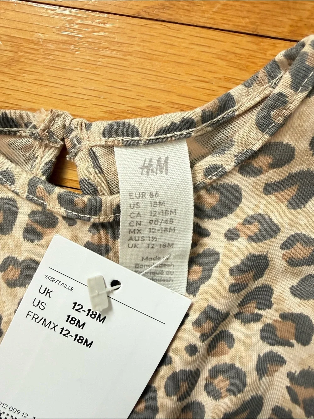 H&M leopard 18m